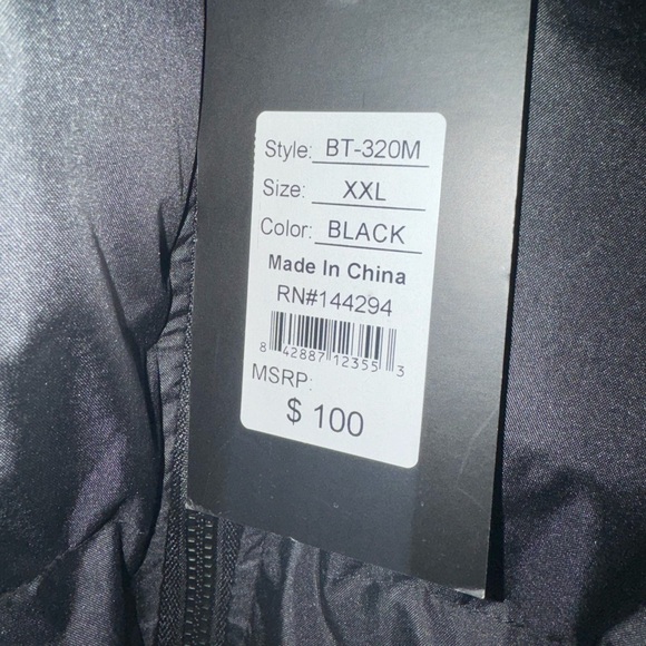 MENS PUFFER COAT NEW - Picture 3 of 4